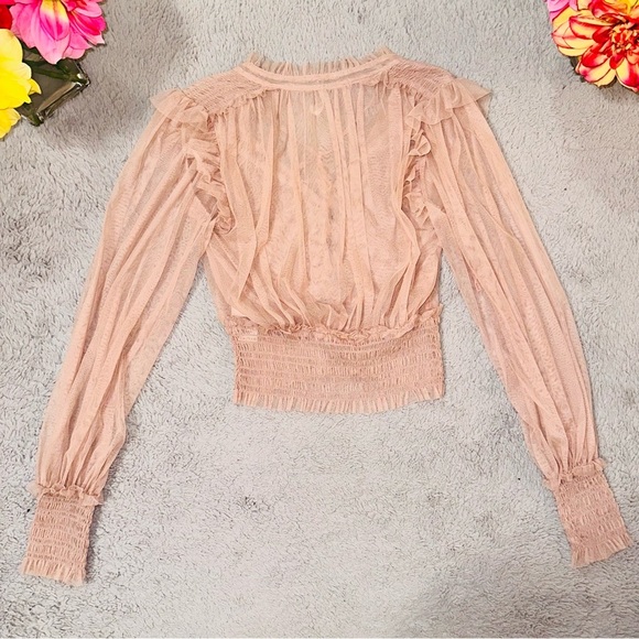 Free People Twyla sheer top - Picture 16 of 17